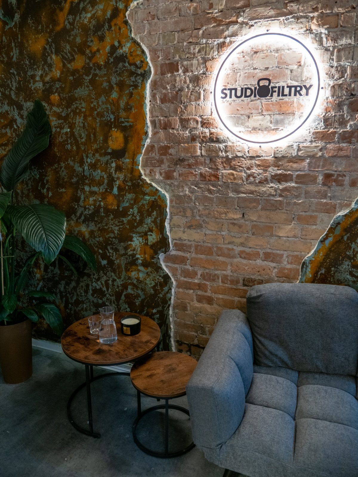 Strefa odpoczynku w Studio Filtry
